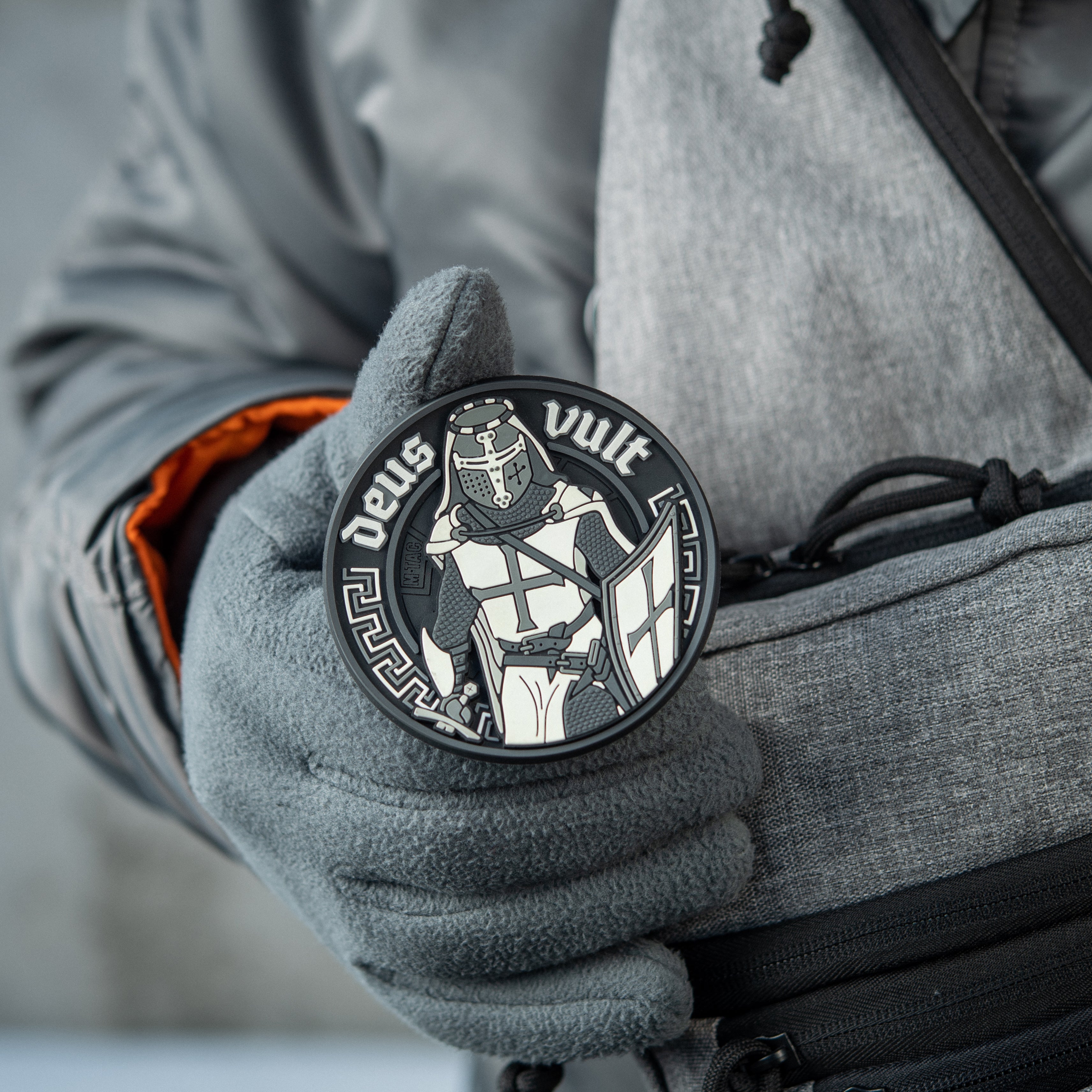 M-Tac patch Deus Vult 3D PVC - M-TAC