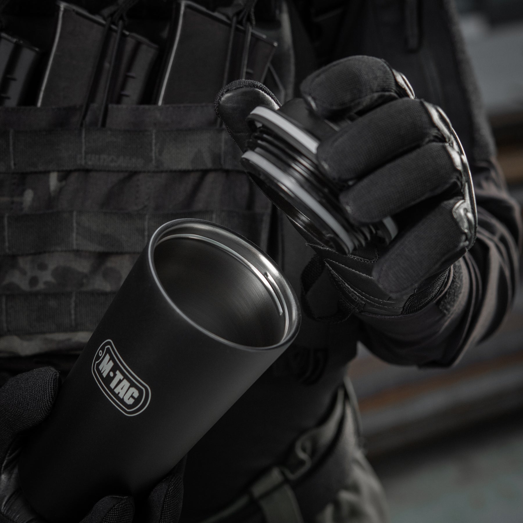 M-Tac Thermal Mug 15oz  with Lid - M-TAC
