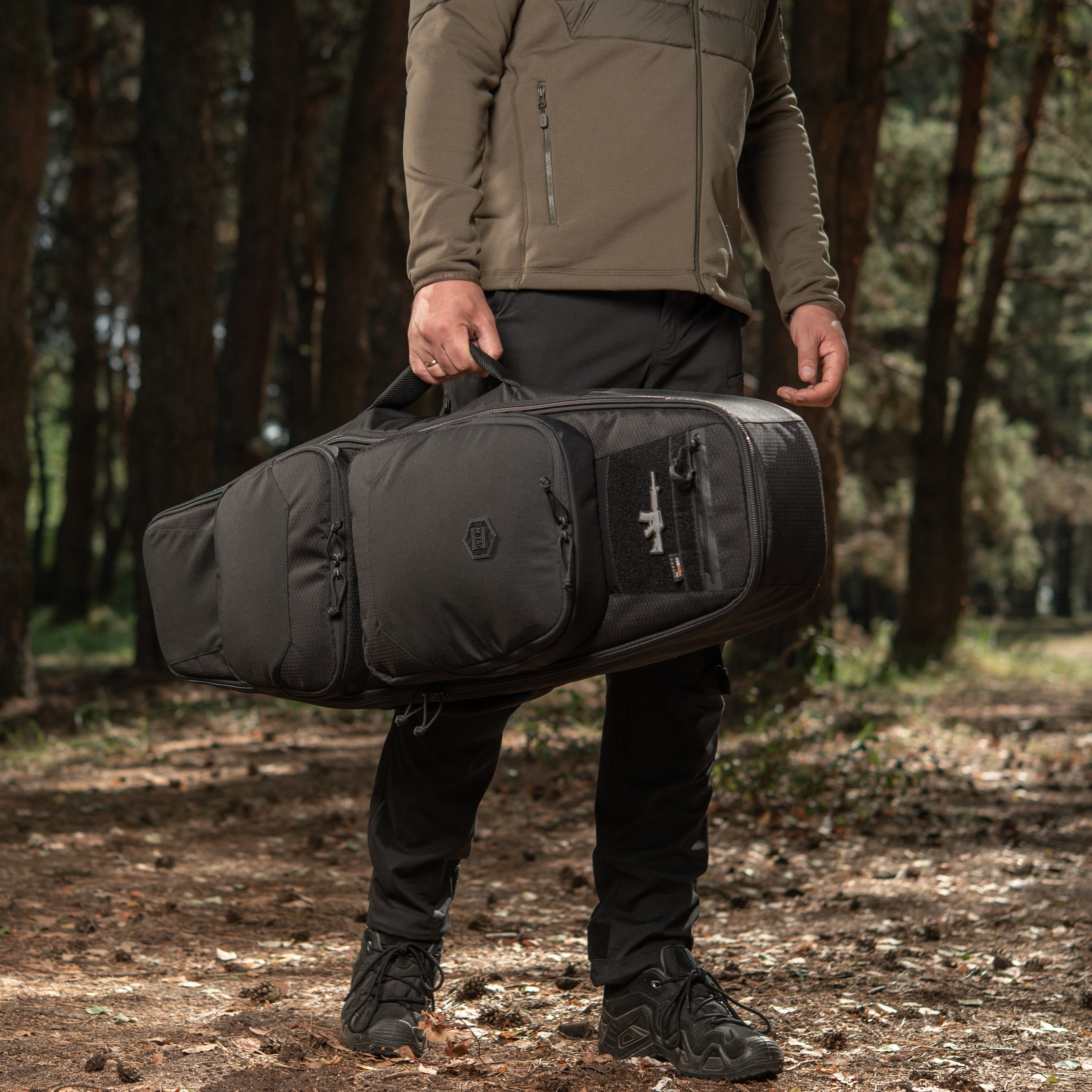 M-Tac Gun Backpack Case 41" Elite Hex Black - M-TAC