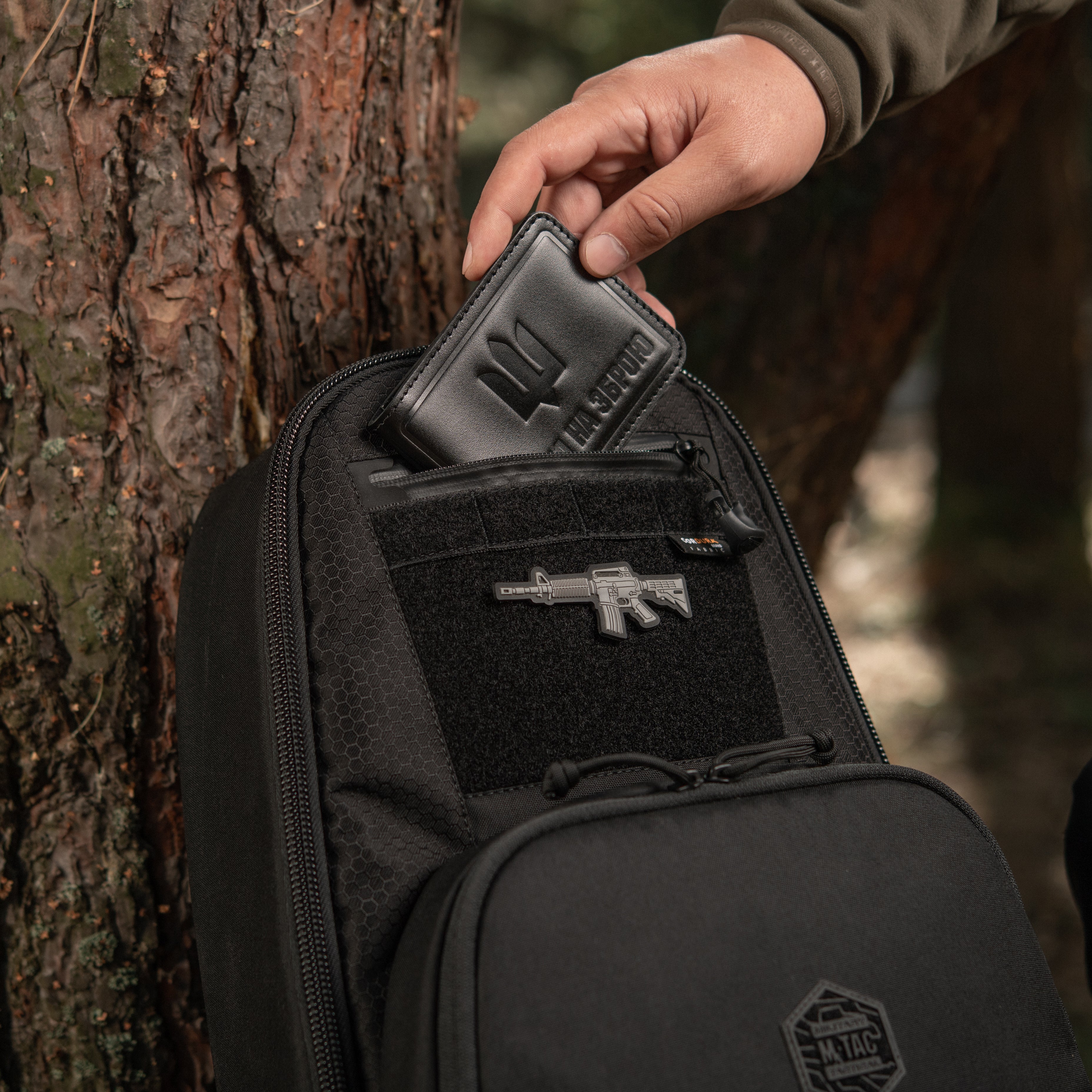 M-Tac Gun Backpack Case 41" Elite Hex Black - M-TAC