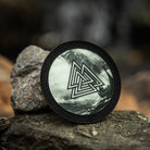 M-Tac patch Walknut/Drakkar Round (3 inches) Black/GID - M-TAC