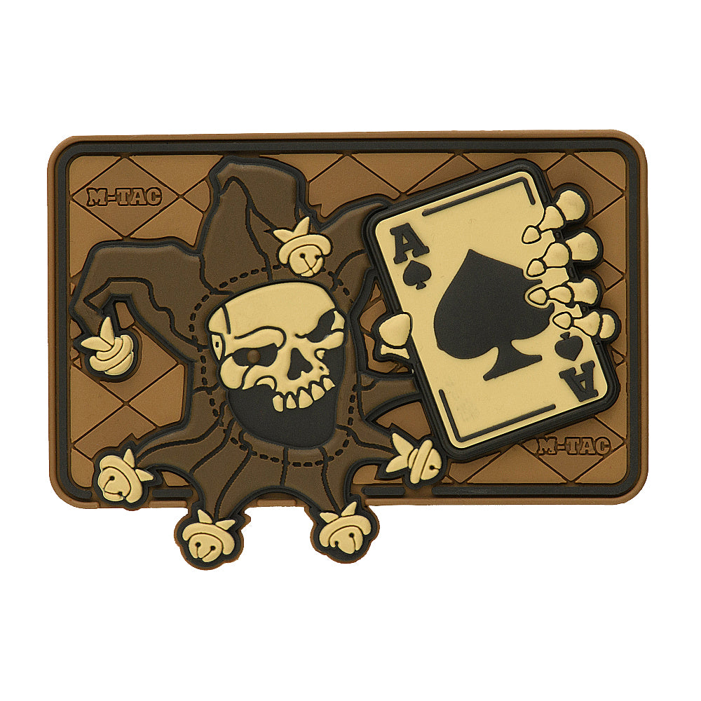 M-Tac patch Joker Skull 3D PVC - M-TAC