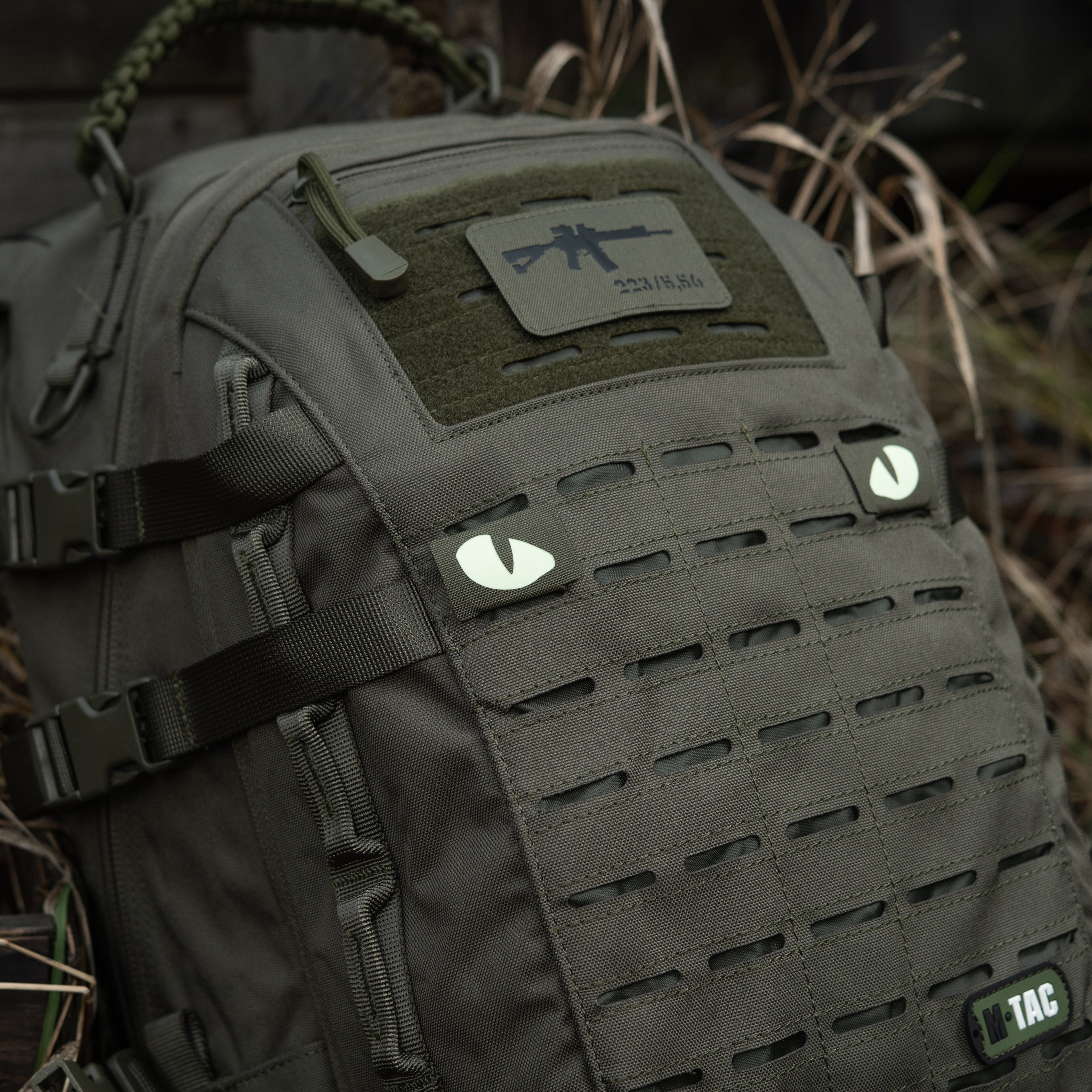 M-Tac patch Tiger Eyes Laser Cut (couple) - M-TAC