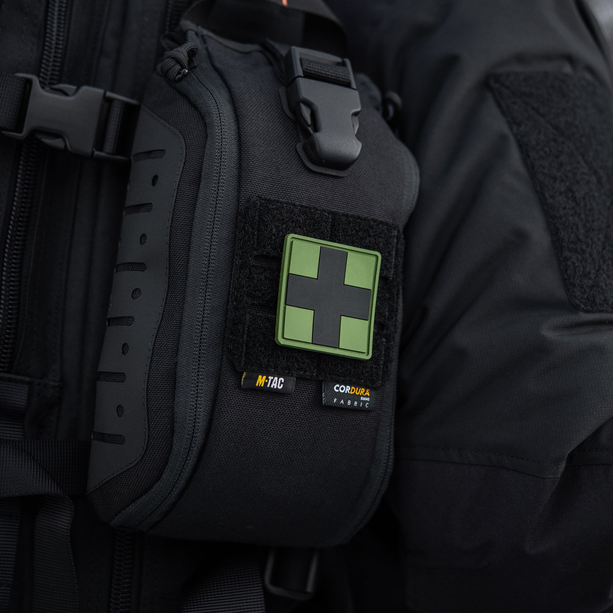 M-Tac patch Medic Cross Square PVC - M-TAC