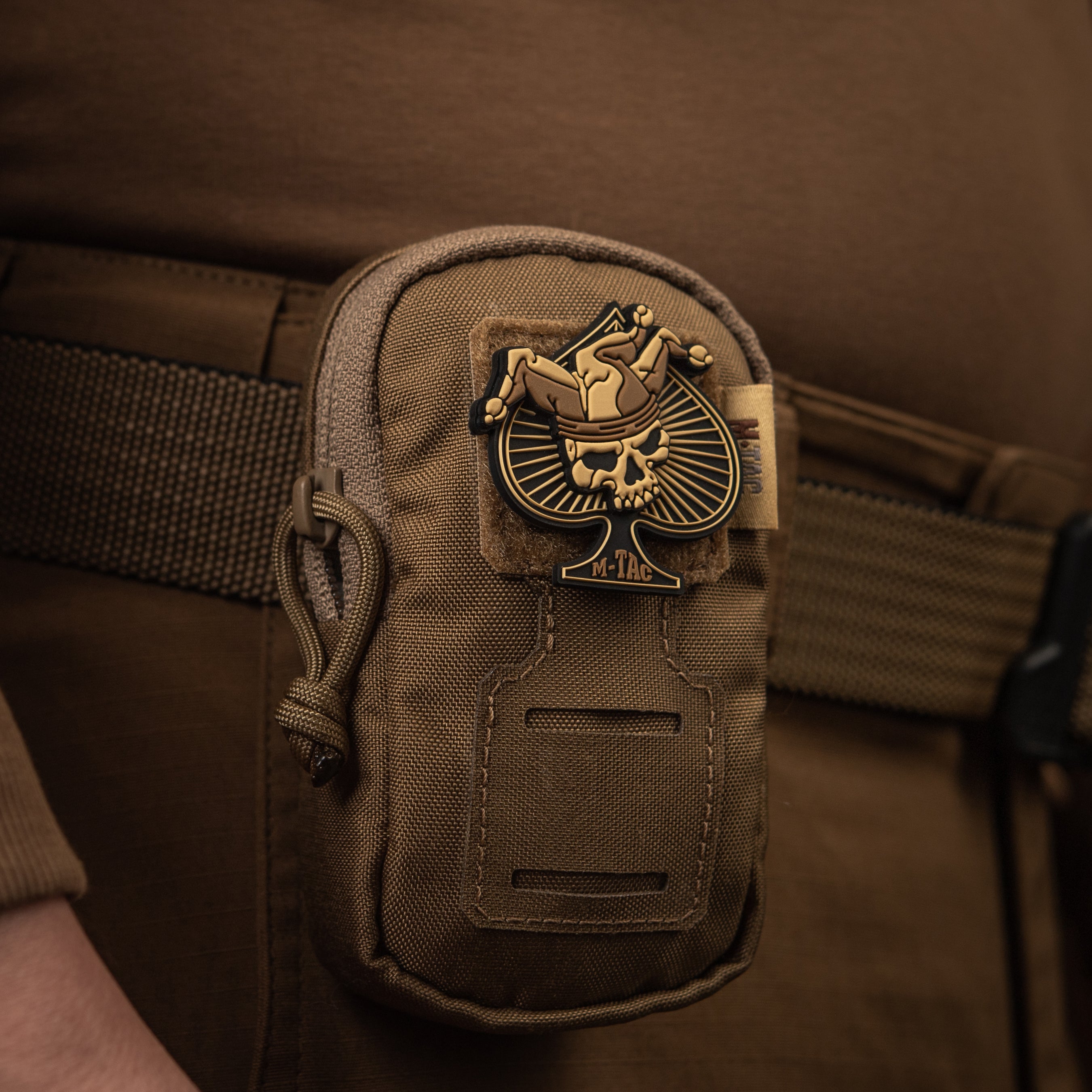 M-Tac patch Ace of Spades 3D PVC - M-TAC