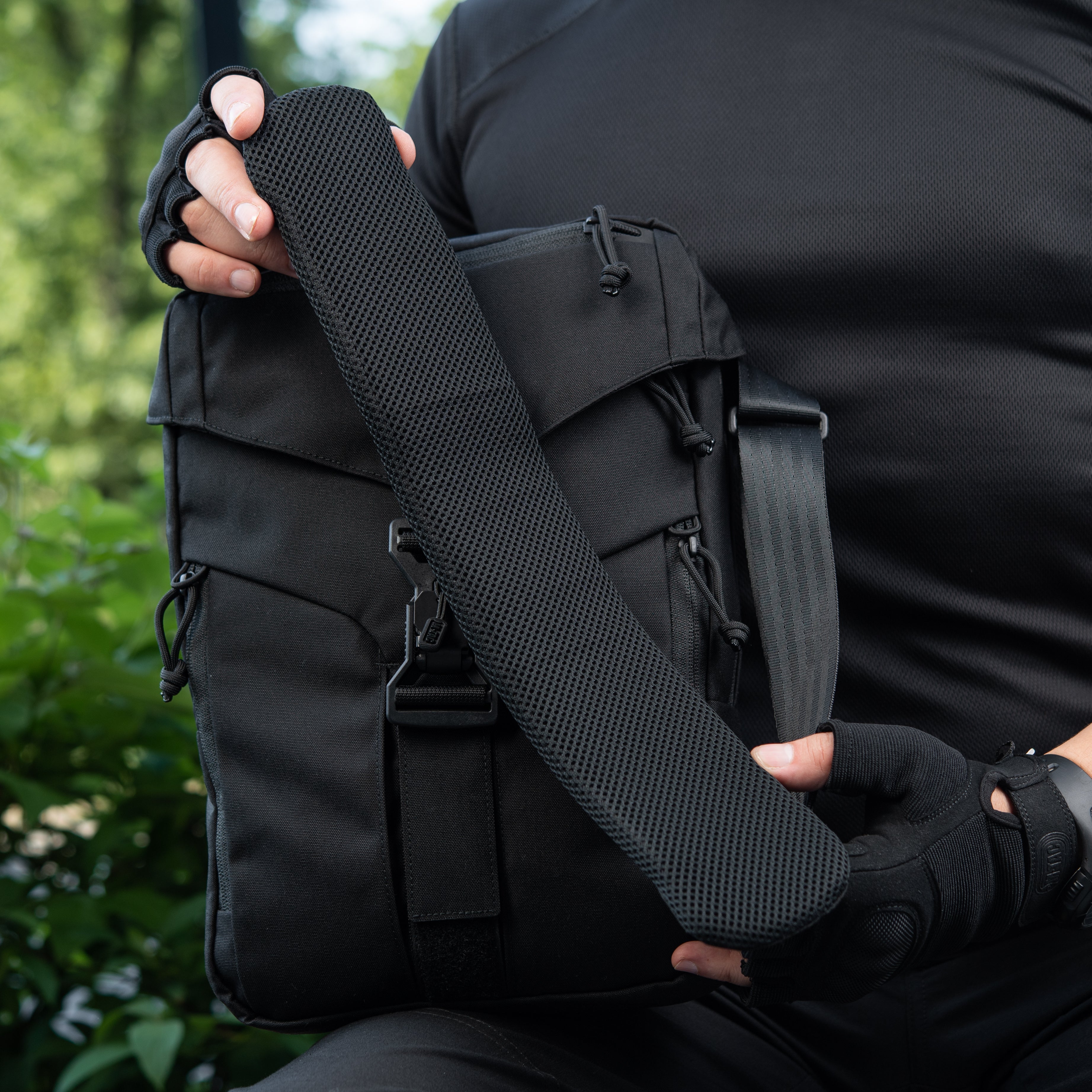 M-Tac damper on the shoulder strap 50 mm Elite Ranger Green - M-TAC