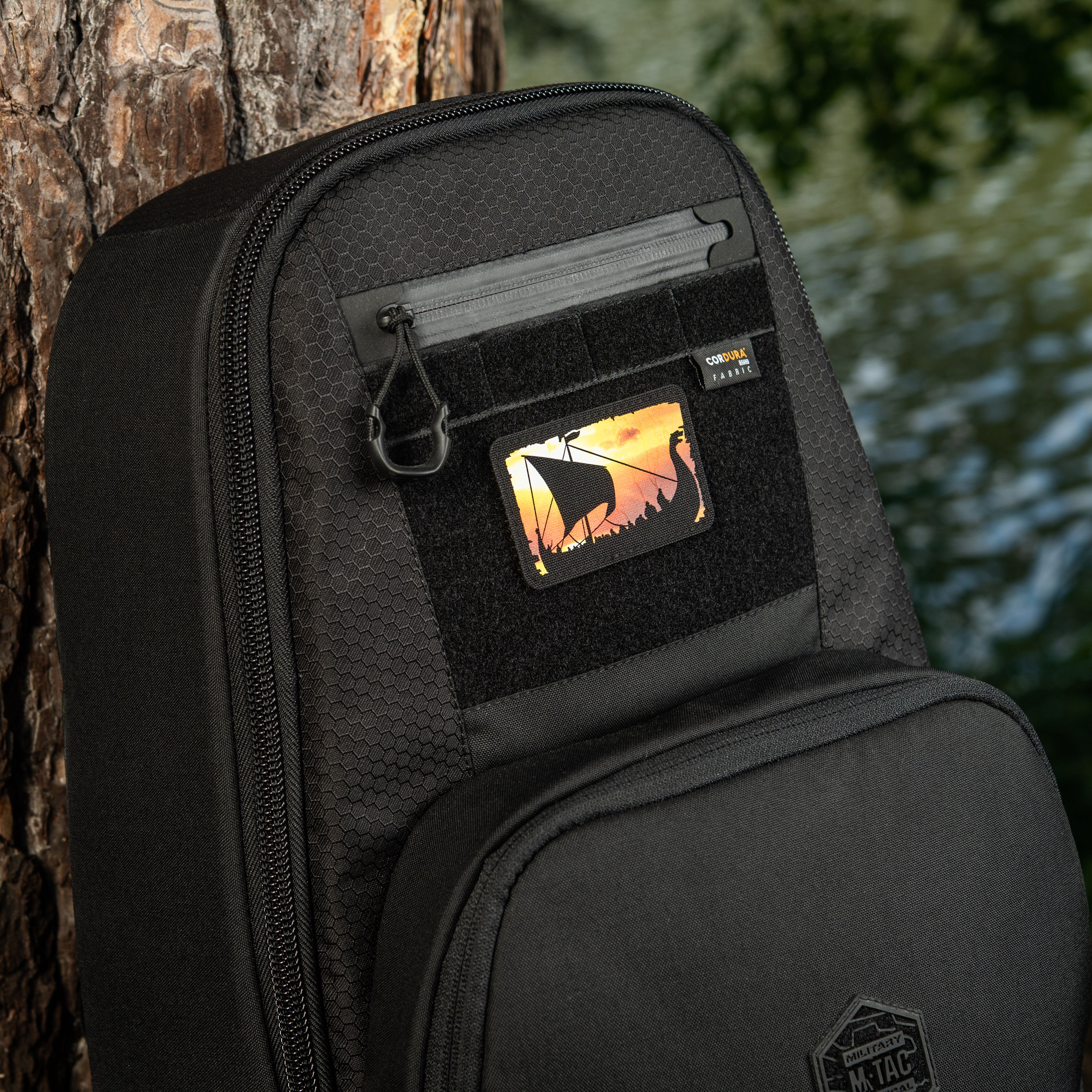 M-Tac patch Expedition (80x50mm) Black - M-TAC