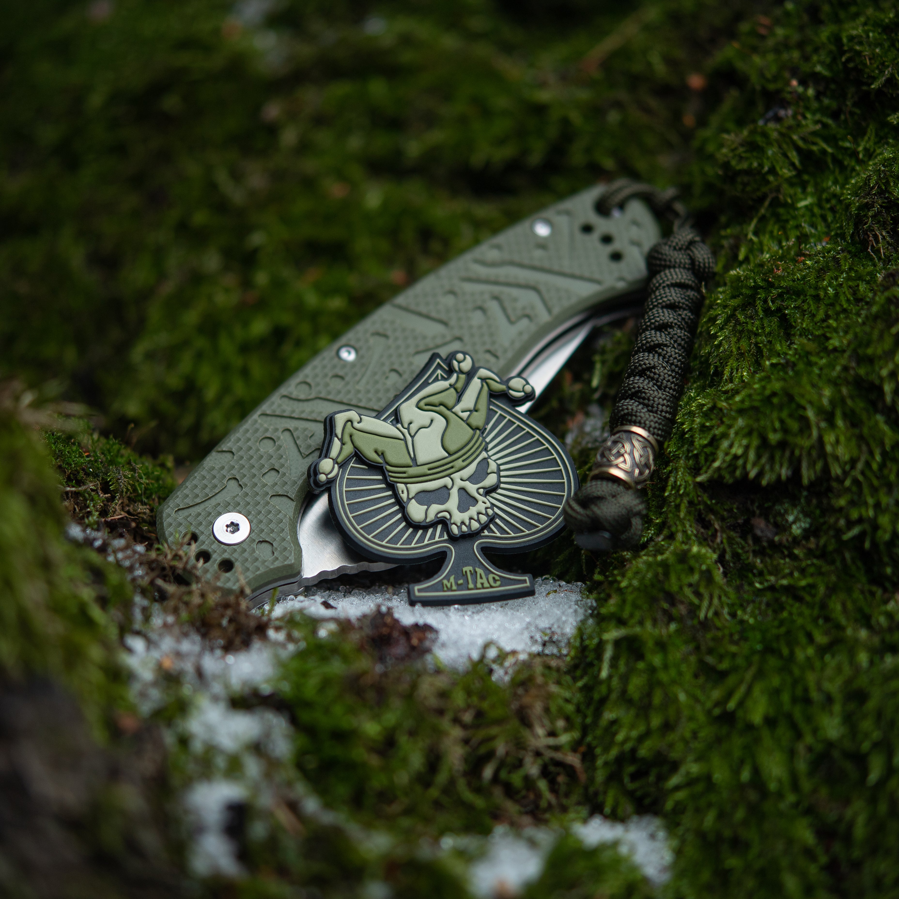 M-Tac patch Ace of Spades 3D PVC - M-TAC