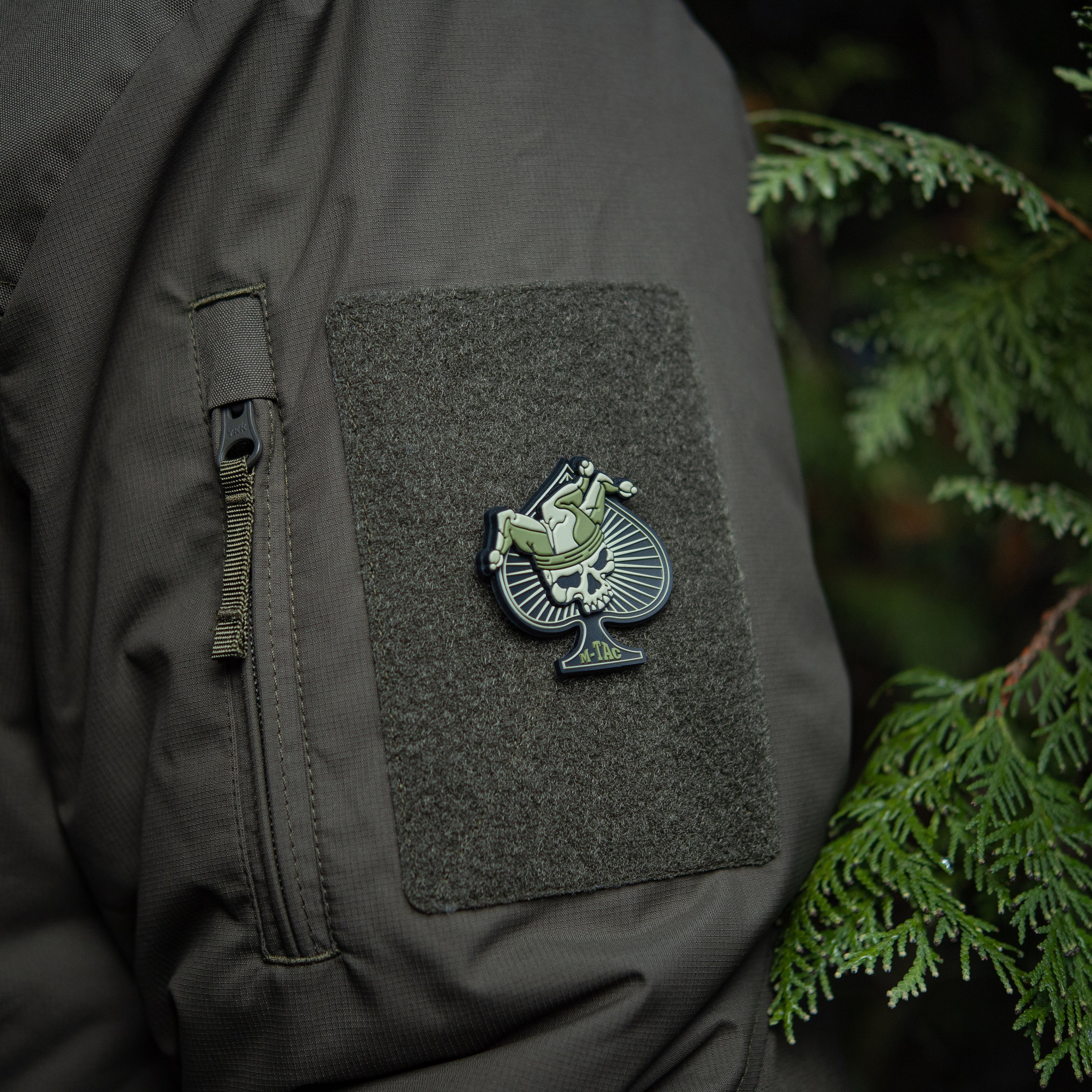 M-Tac patch Ace of Spades 3D PVC - M-TAC