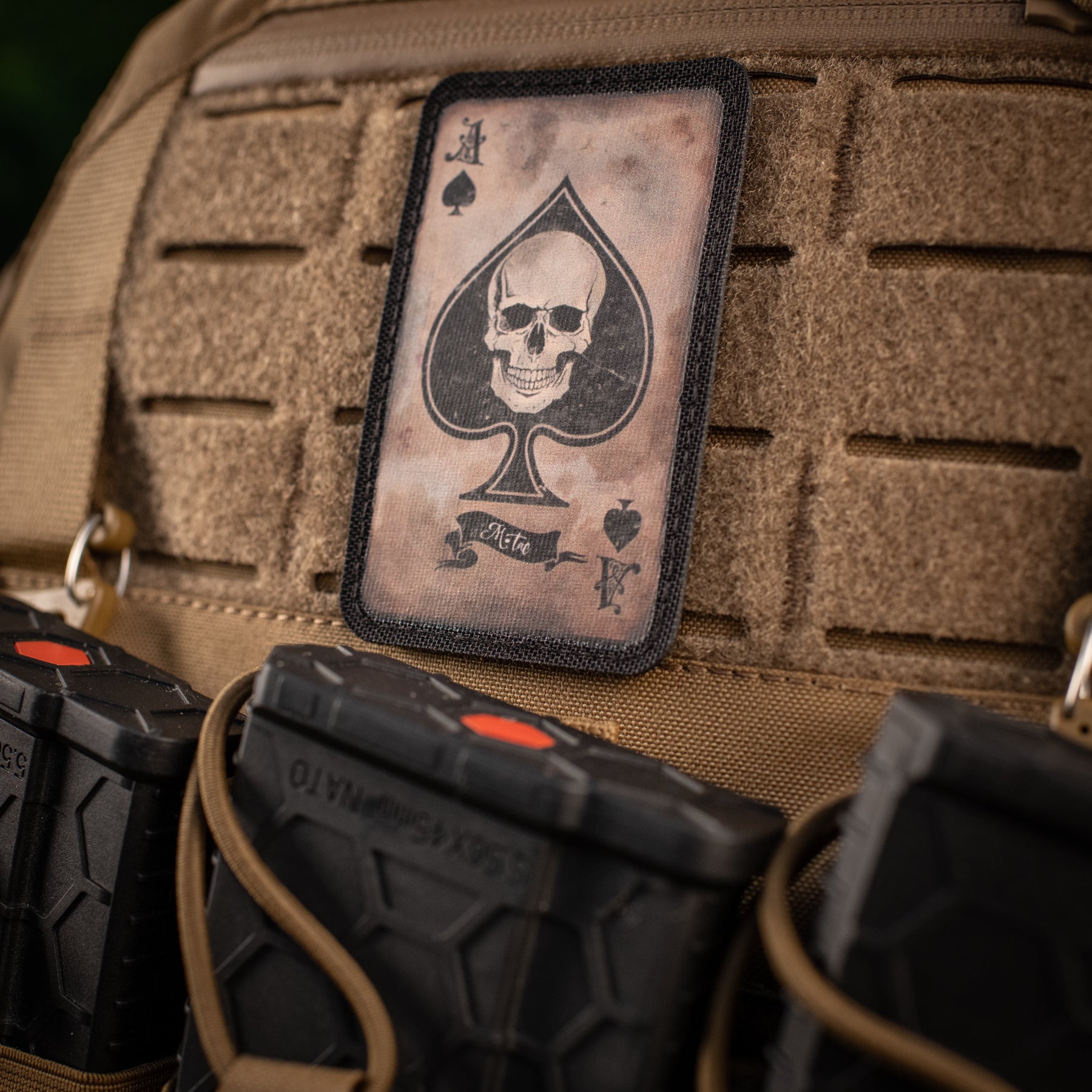 M-Tac patch Ace of Spades - M-TAC