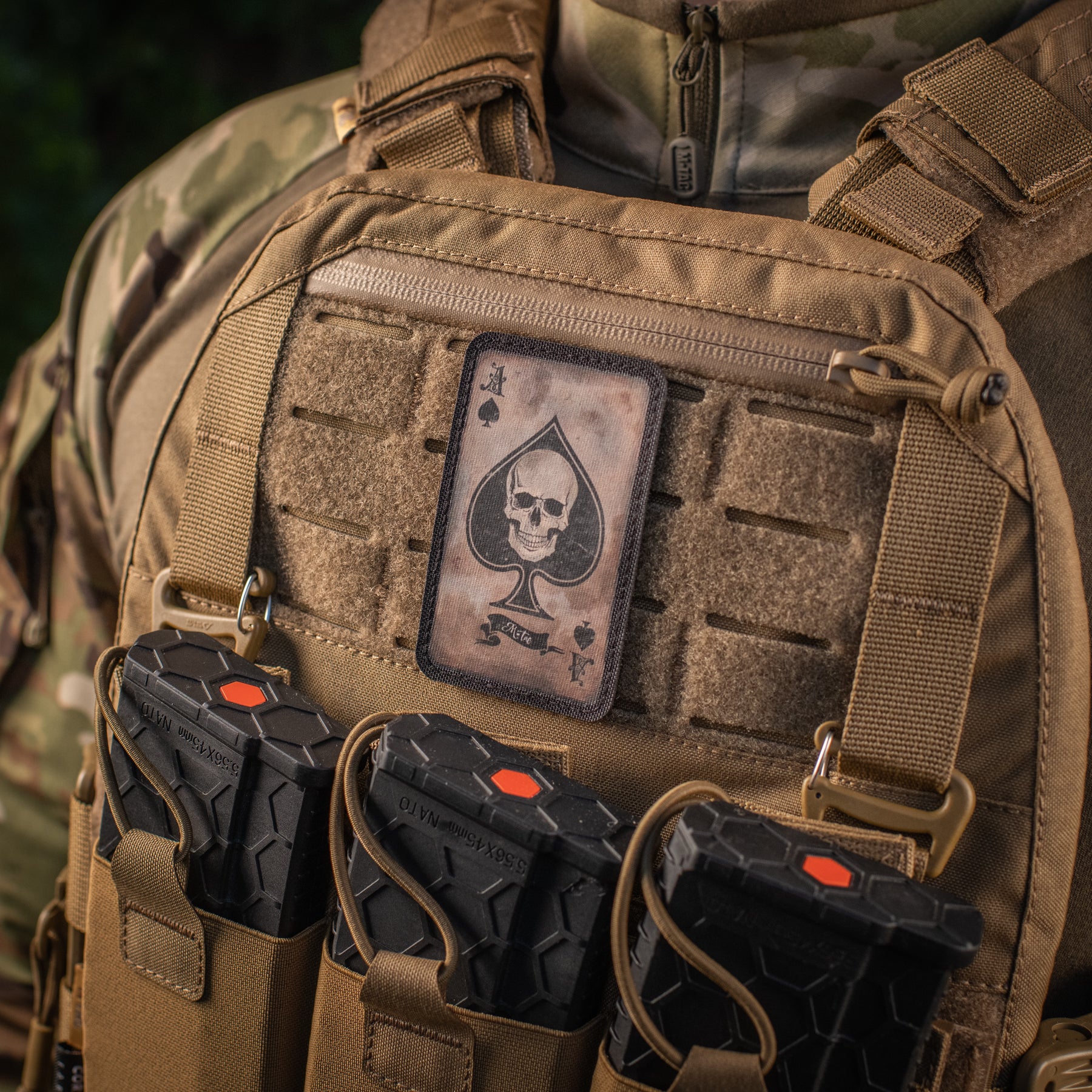 M-Tac patch Ace of Spades - M-TAC