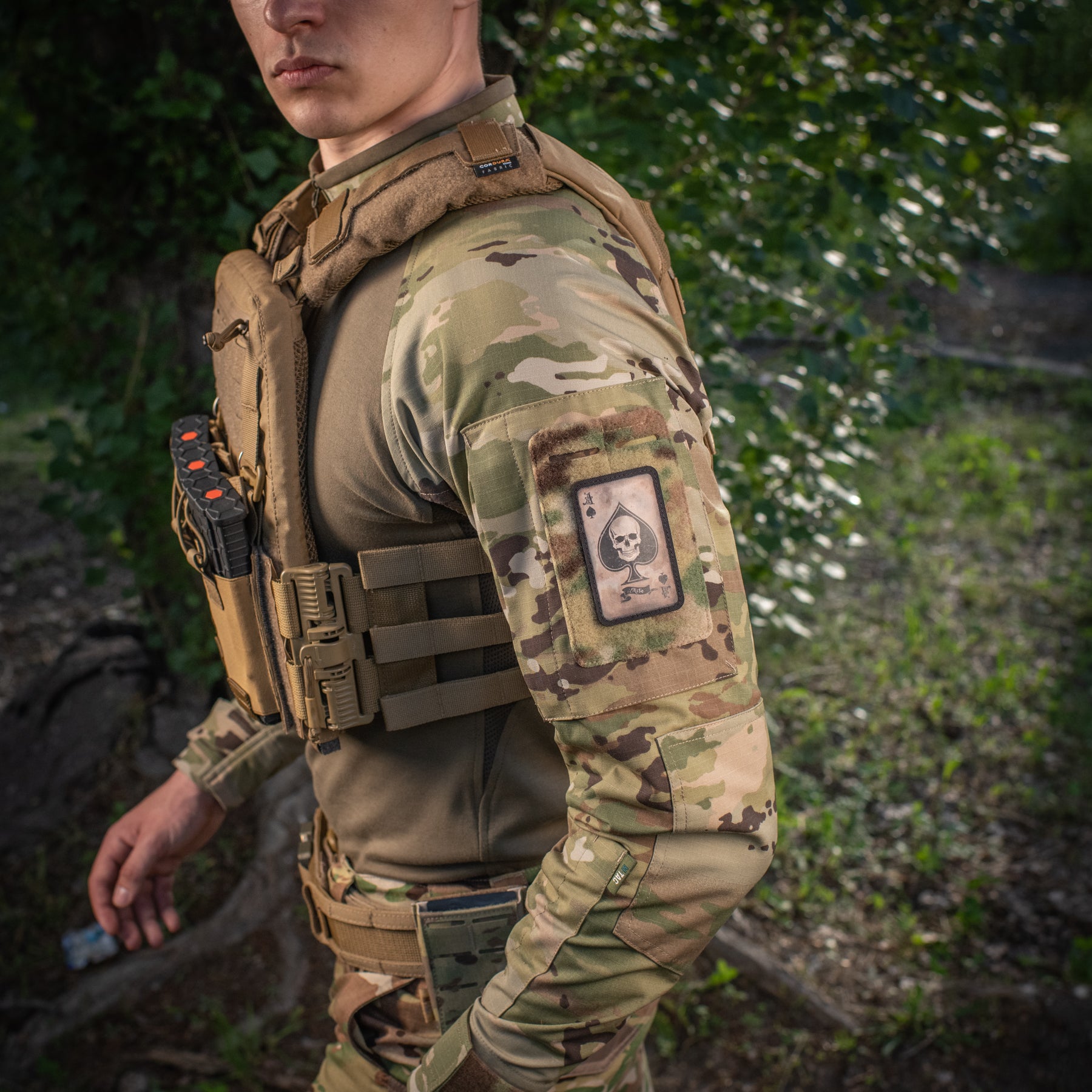 M-Tac patch Ace of Spades - M-TAC