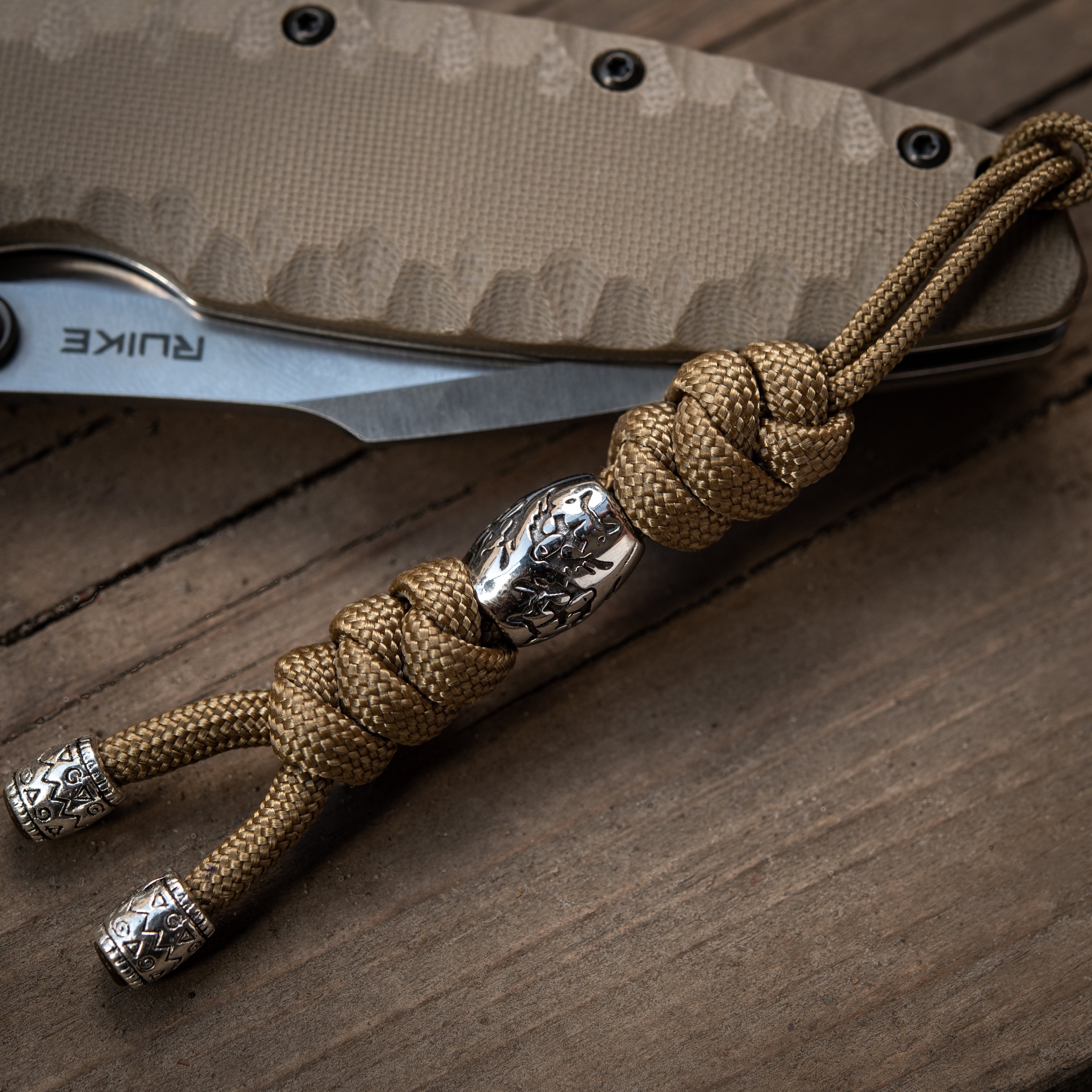 M-Tac Knife Lanyard Zeus Stainless Steel - M-TAC