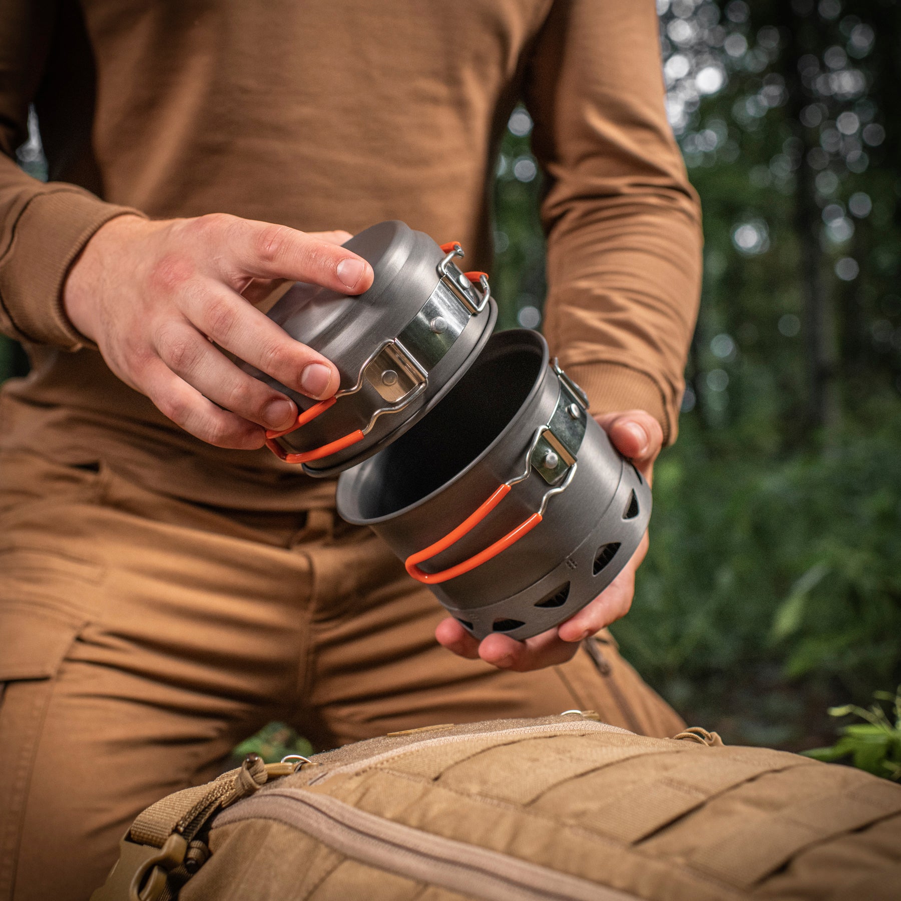 M-Tac Individual Cookware Under The Burner Set - M-TAC