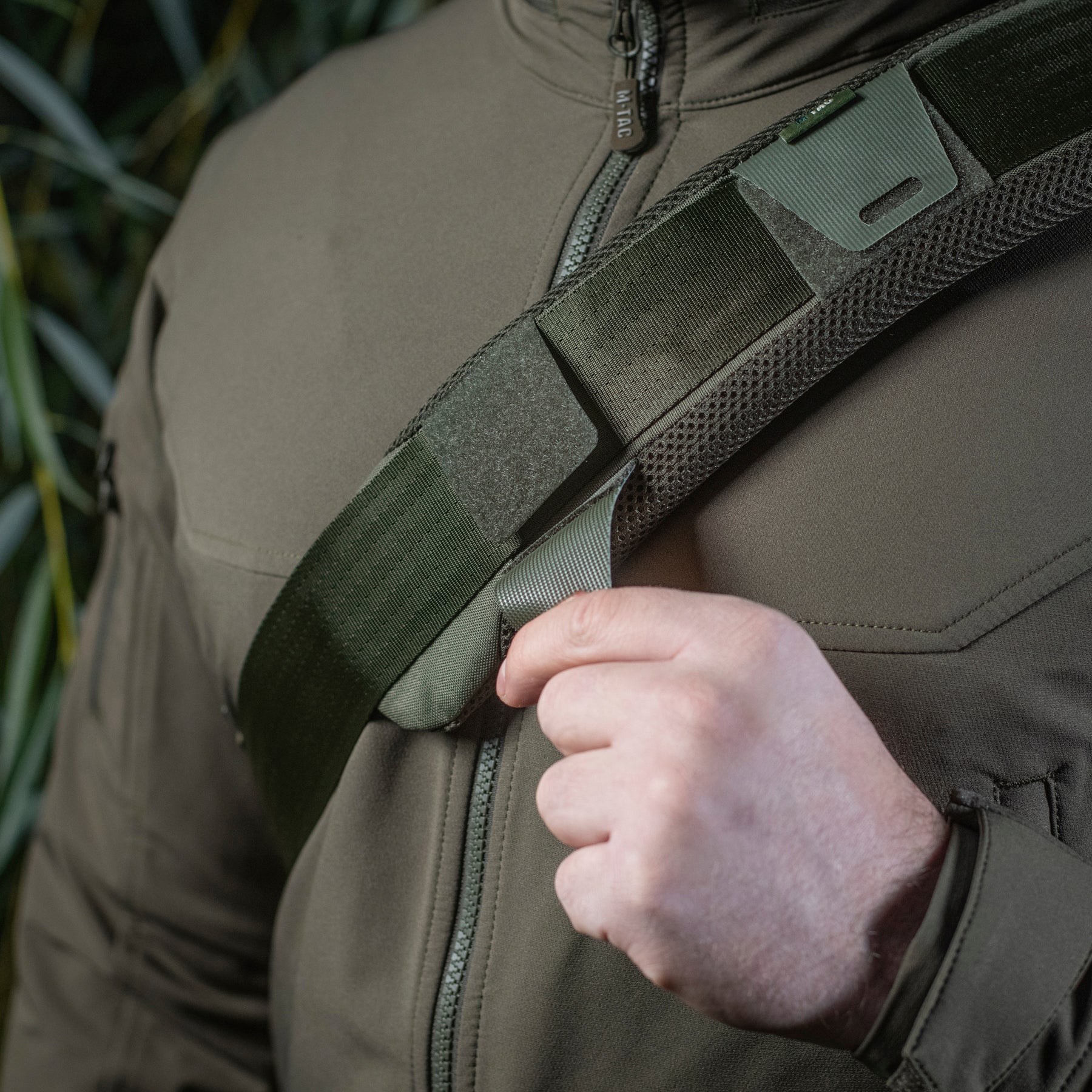 M-Tac damper on the shoulder strap 50 mm Elite Ranger Green - M-TAC