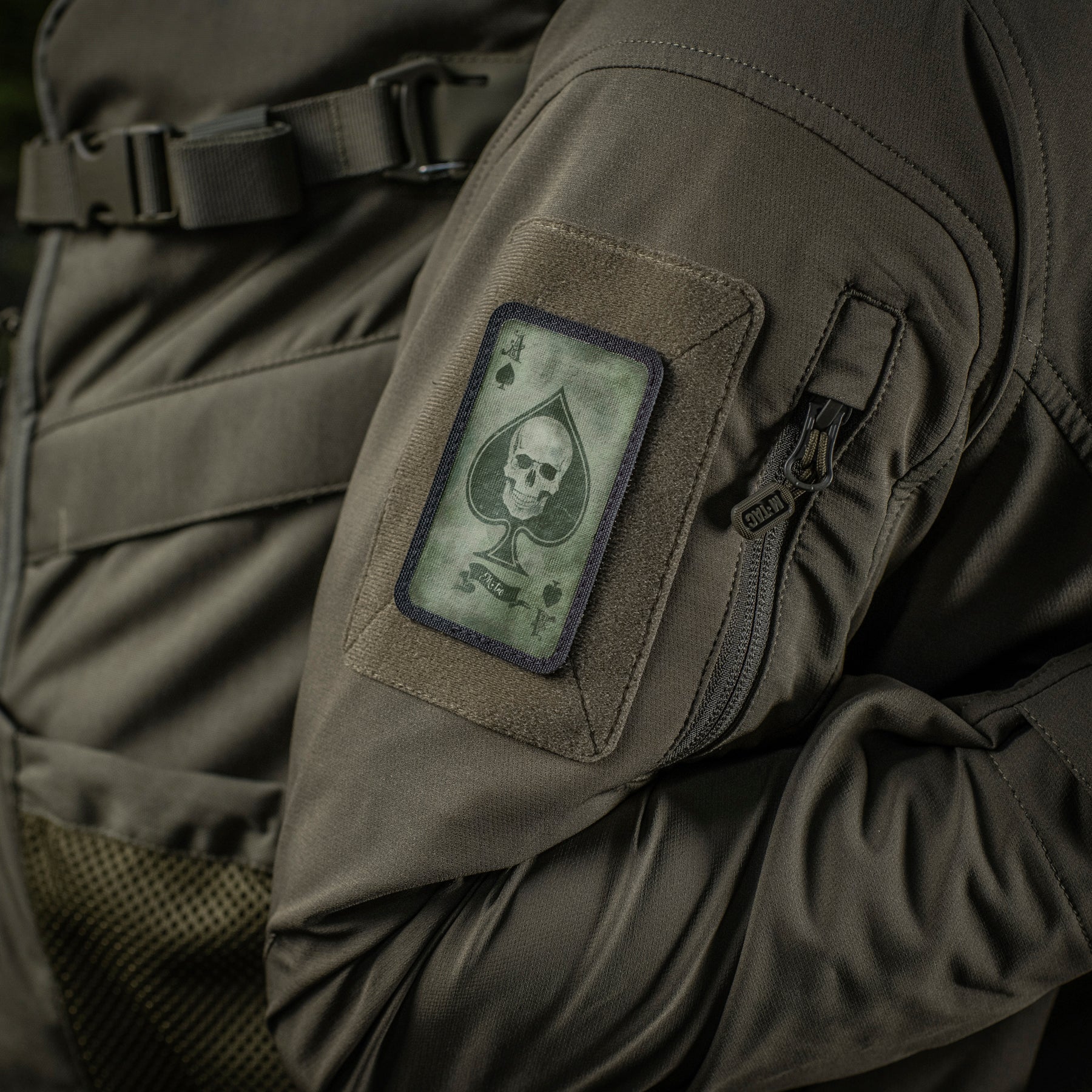 M-Tac patch Ace of Spades - M-TAC
