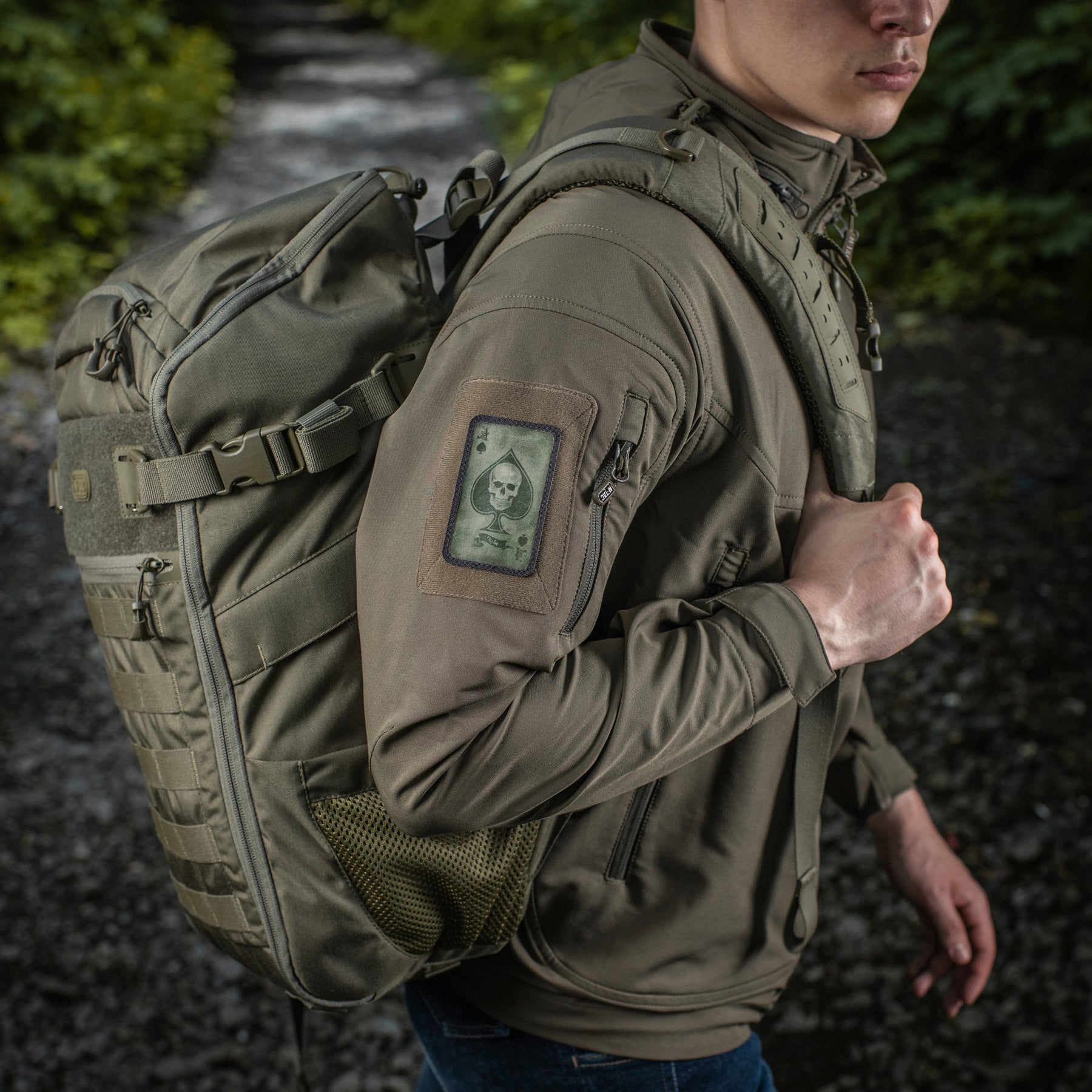 M-Tac patch Ace of Spades - M-TAC