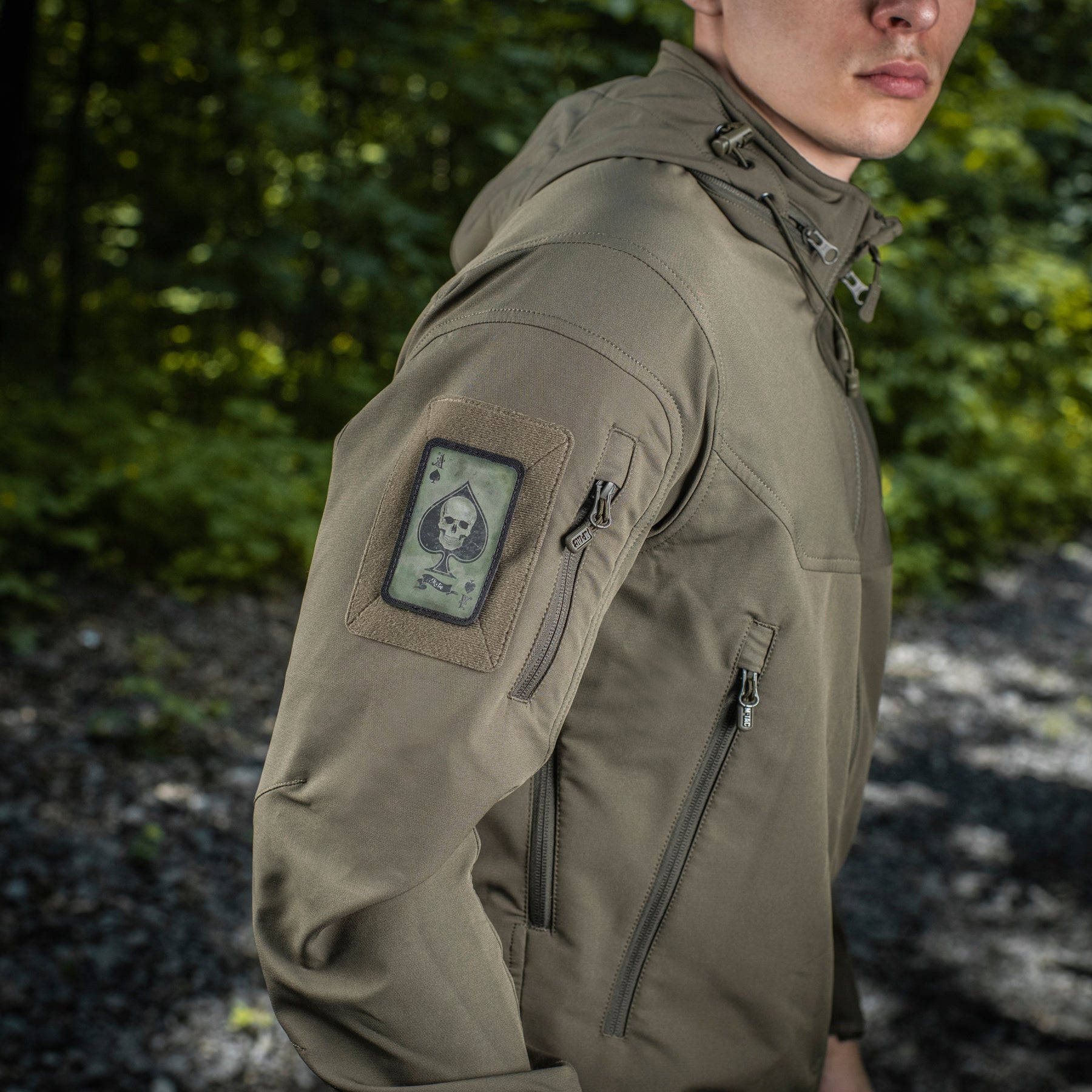 M-Tac patch Ace of Spades - M-TAC