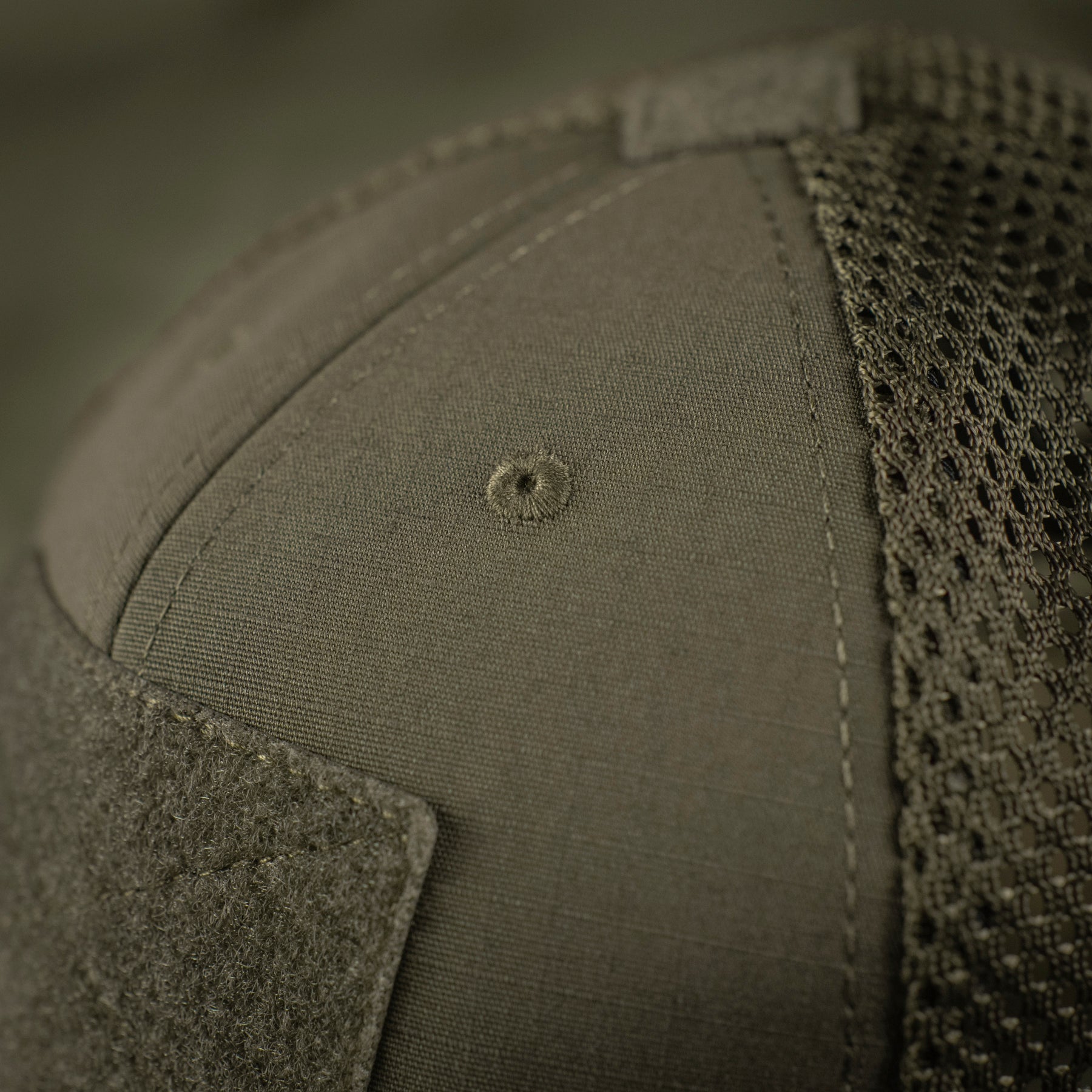 M-Tac Mesh Flex Ripstop Baseball Cap with Loop Panel - M-TAC