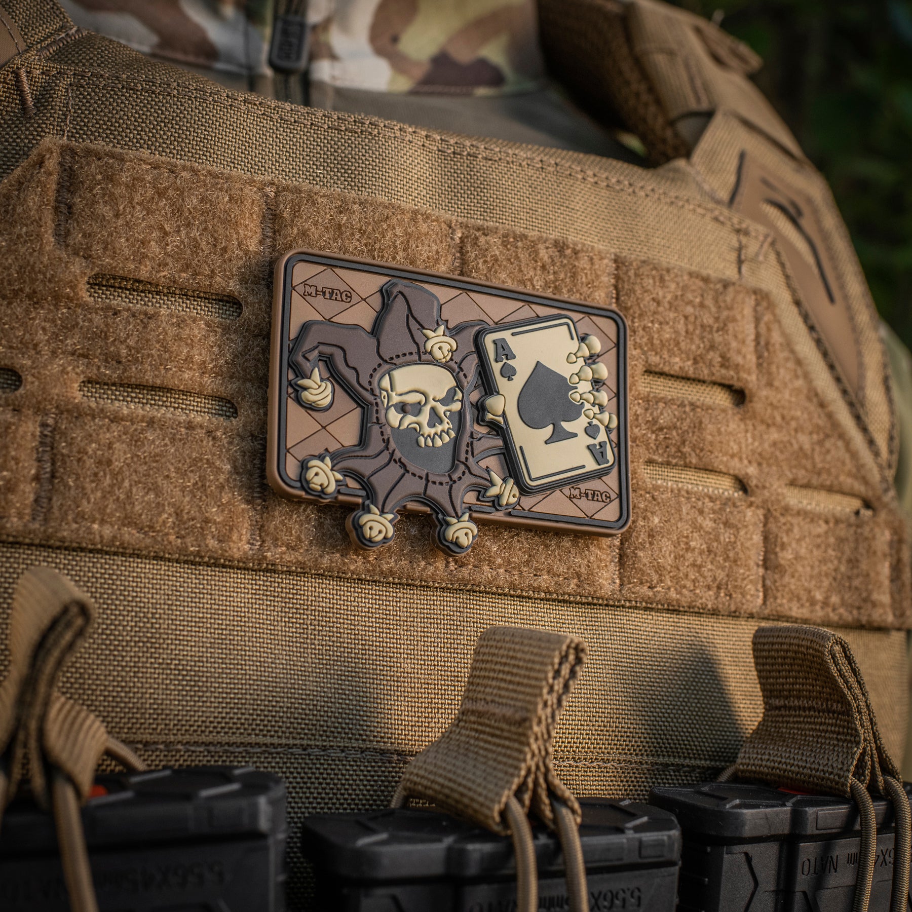 M-Tac patch Joker Skull 3D PVC - M-TAC