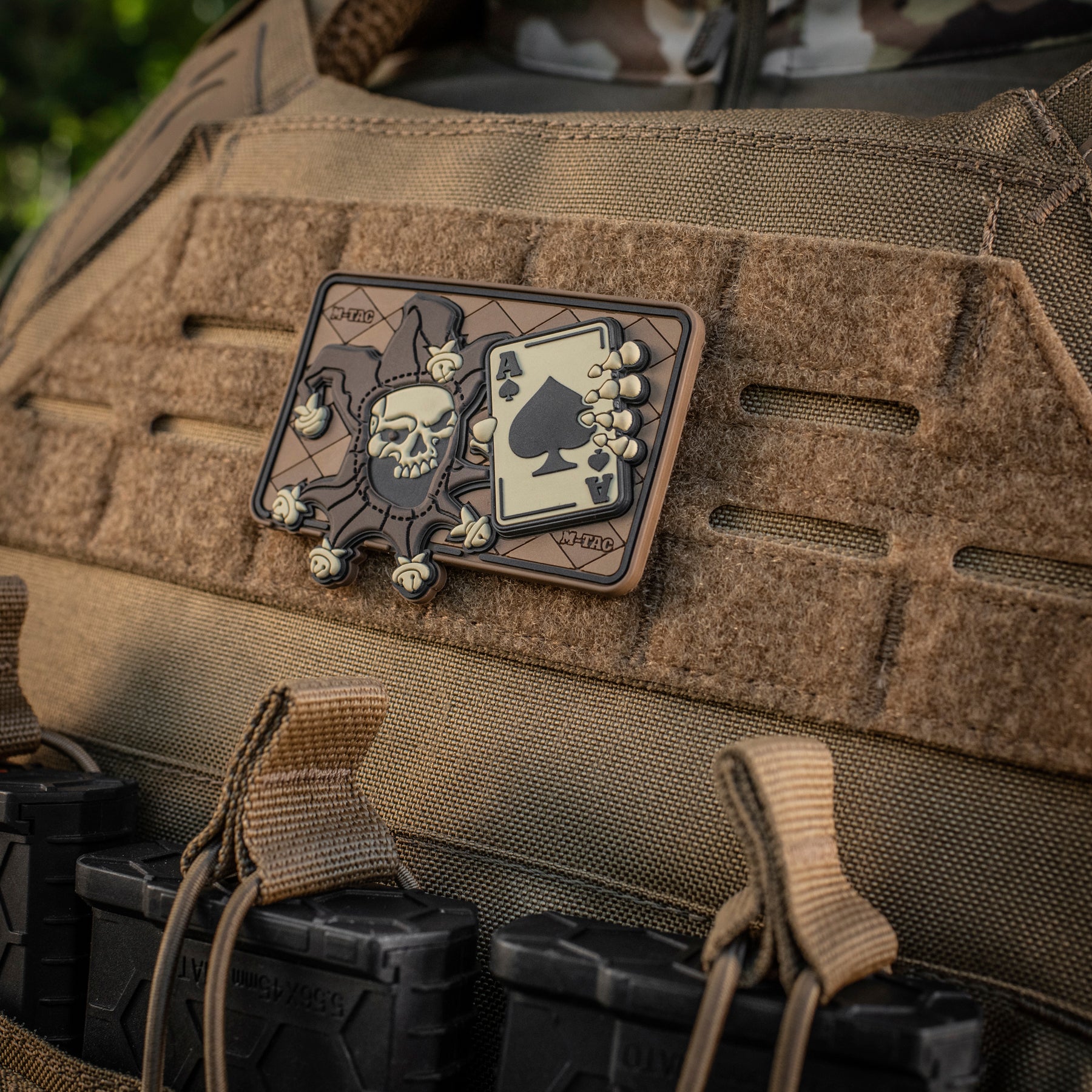 M-Tac patch Joker Skull 3D PVC - M-TAC