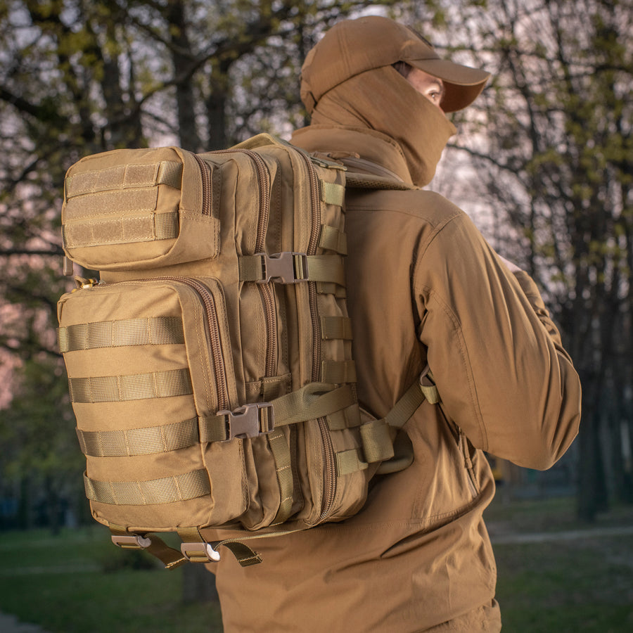 Mil-Tec Backpack US Assault Pack LG coyote, Mil-Tec Backpack US Assault  Pack LG coyote, Backpacks, Backpacks
