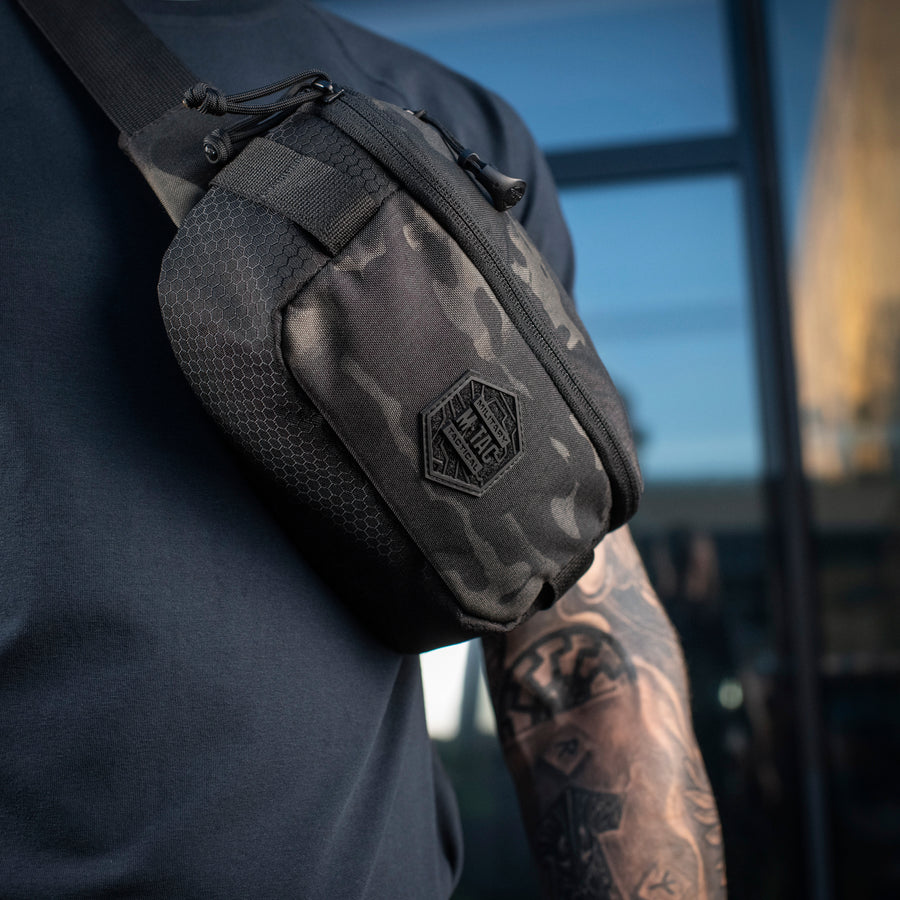 M-Tac Tactical Waist Bag Elite Hex Multicam Black/Black
