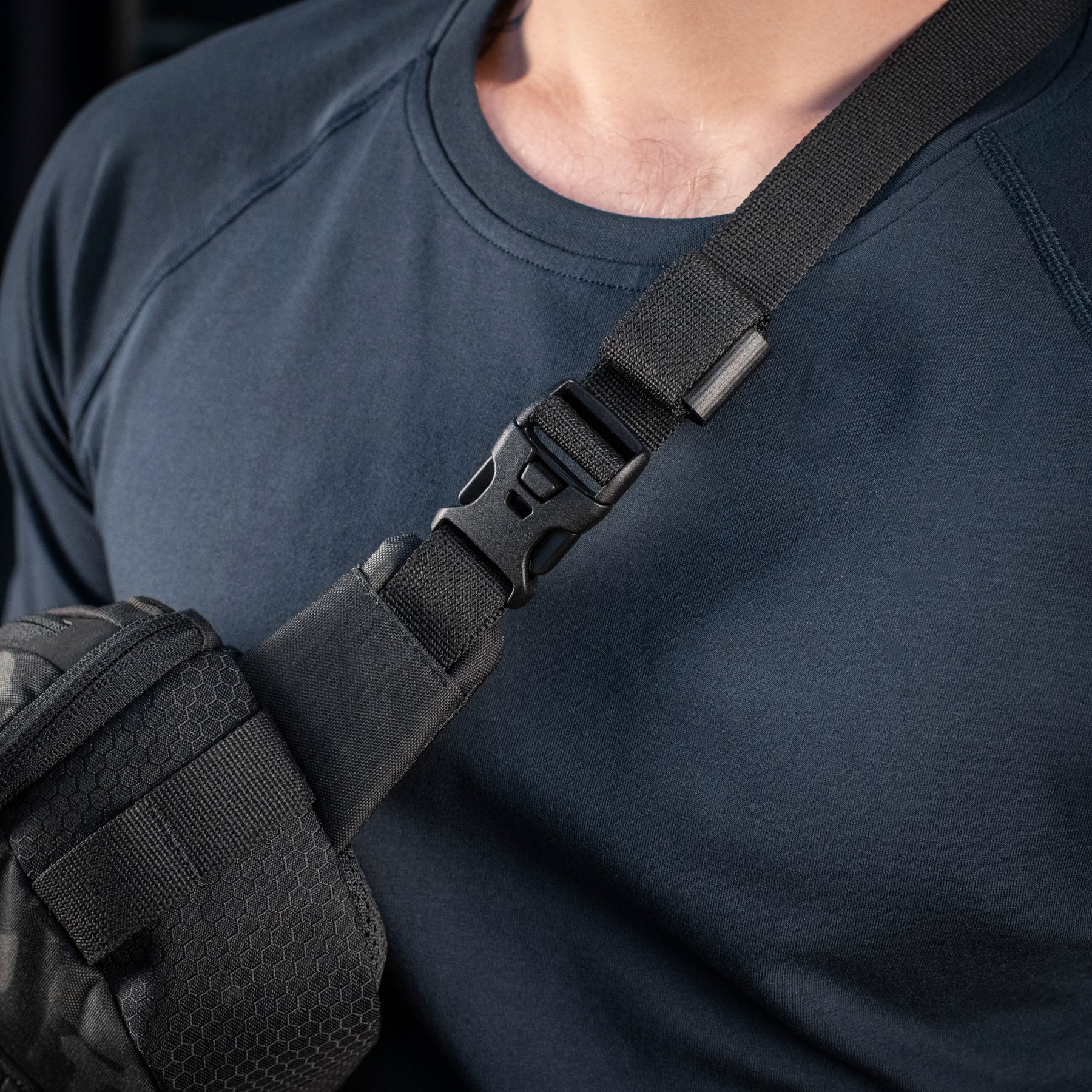 M-Tac Tactical Waist Bag Elite Hex Multicam Black/Black