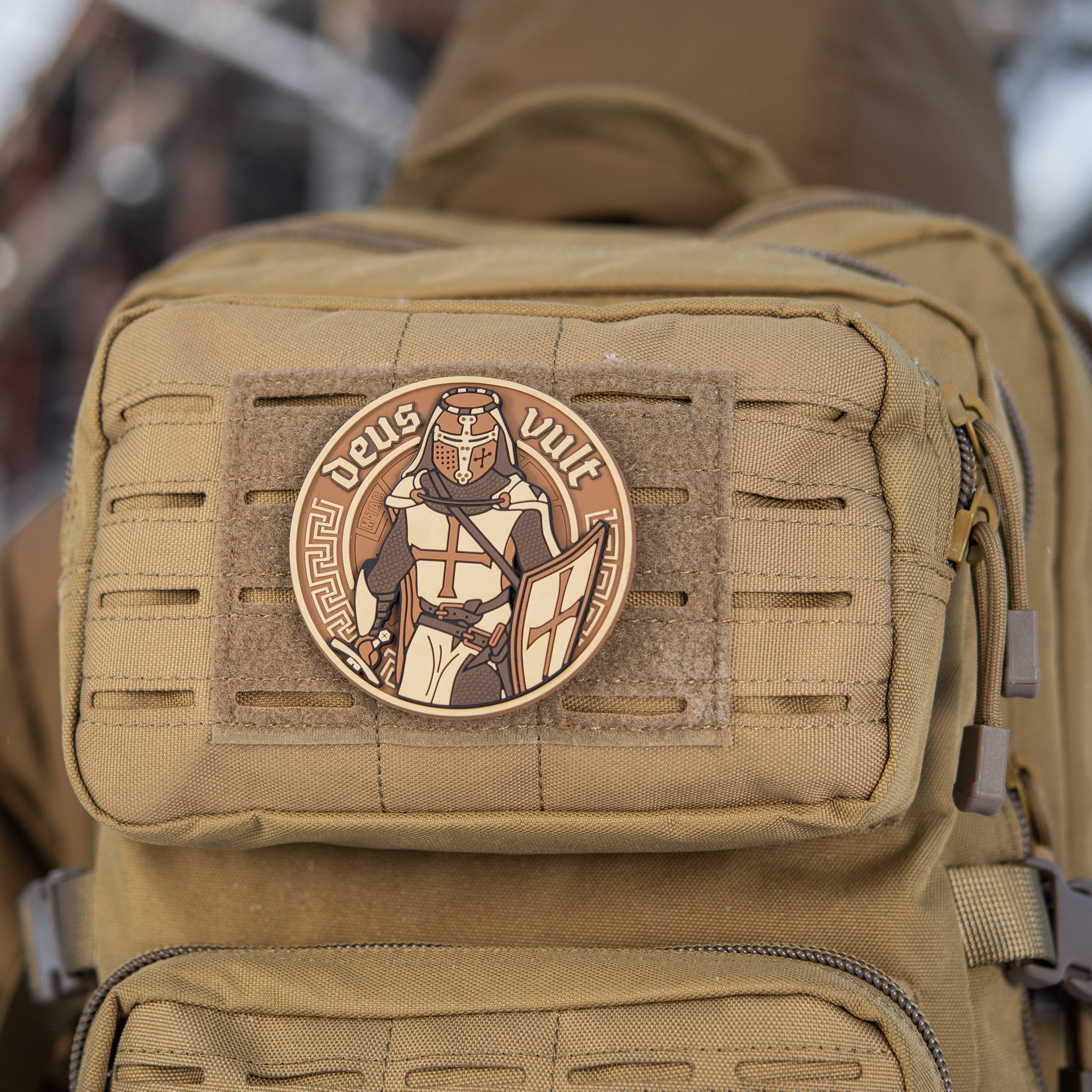 M-Tac patch Deus Vult 3D PVC - M-TAC