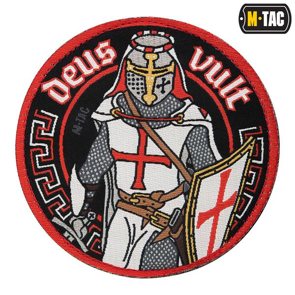 M-Tac patch Deus Vult (jacquard) - M-TAC