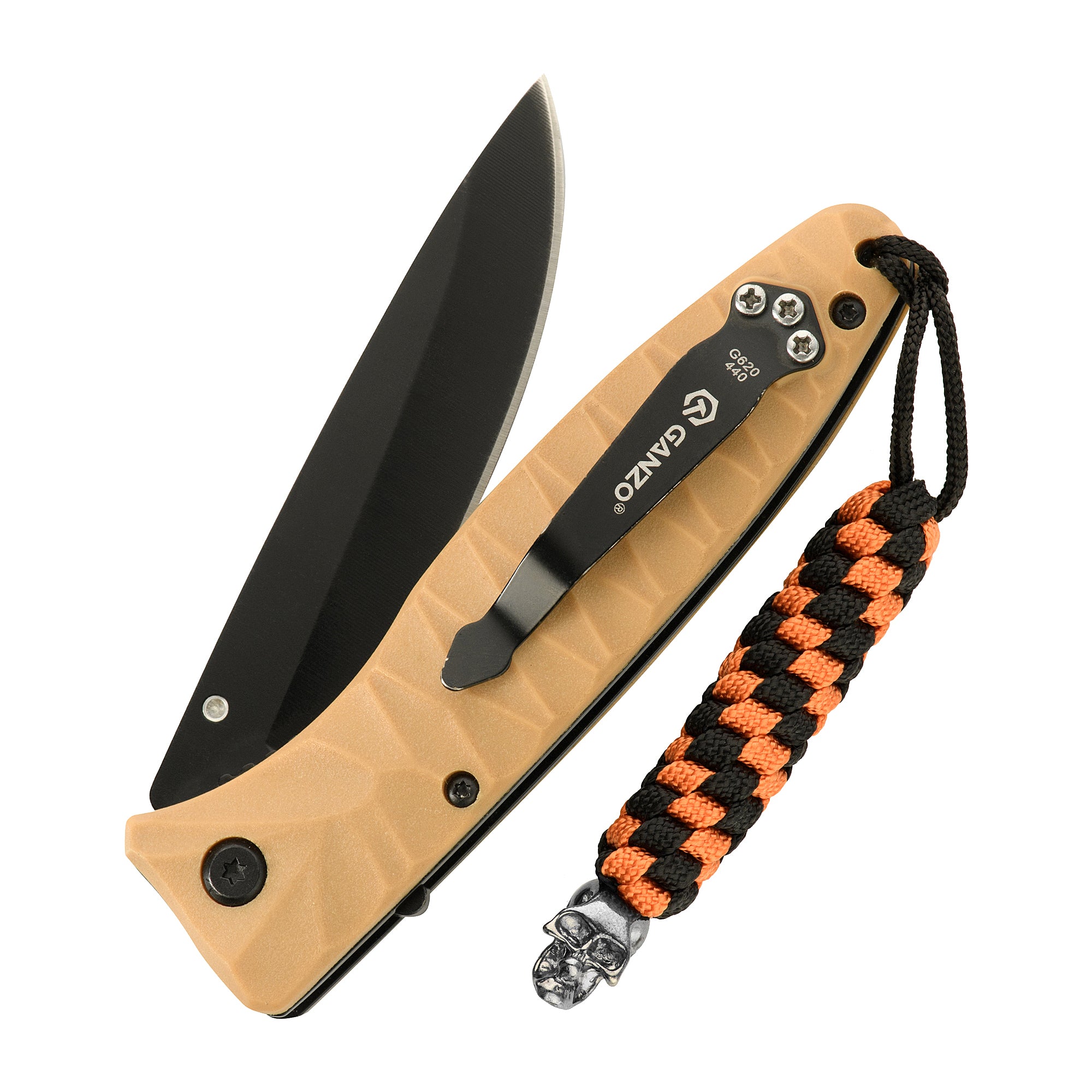 M-Tac Knife Lanyard Helix Skull - M-TAC